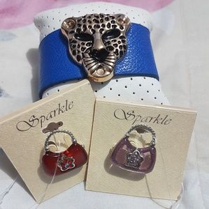 <<<<<SOLD!!!!>>>Cuff bracelet and 2 accessory pins